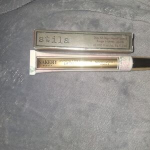 Stila Stay All Day Liquid Lipstick & Nakery Beauty Plumping Lip Treatment - Pink